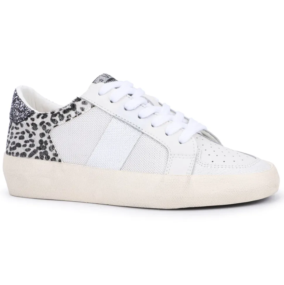 Maxine - White Cheetah Multi-Vintage Havana New